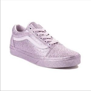 Vans old Skool Purple Glitter Shimmer Sneakers